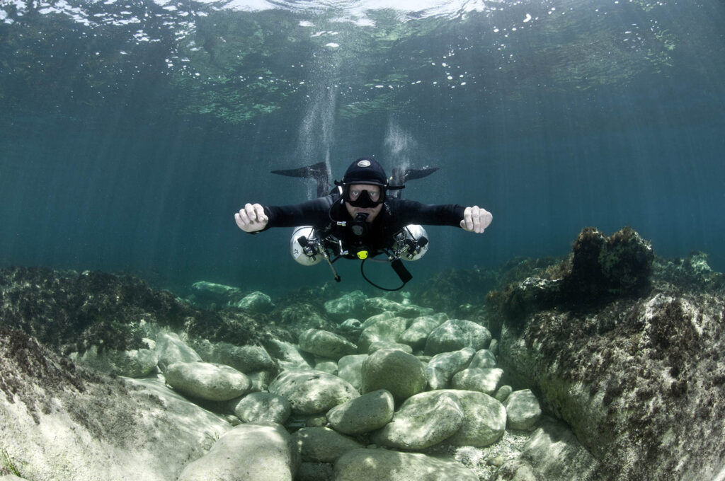 Sidemount kursus med technical Diving Courses