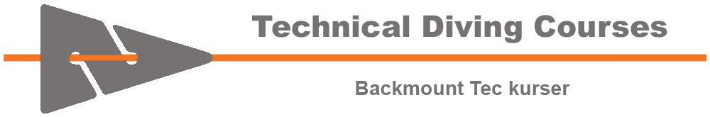 Backmount Tec kurser med Technical Diving Courses